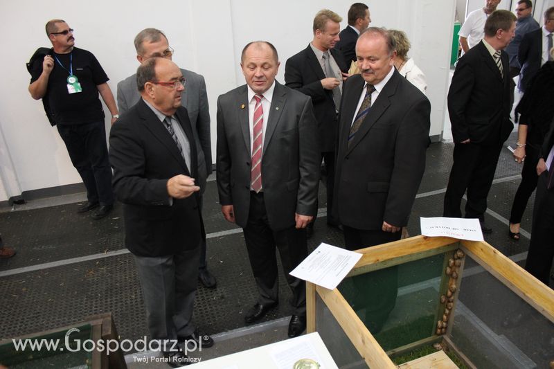 Spacer Ministra Sawickiego po terenie targów Polagra Food i KWZH