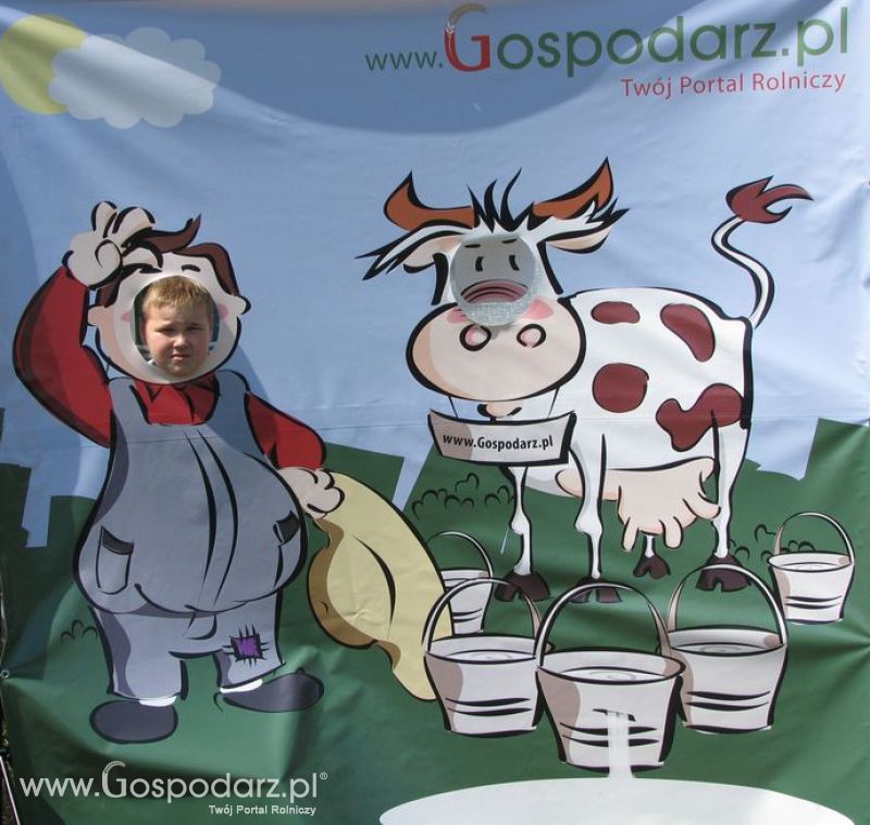 Gospodarz i Krówka znajdź swoje zdjęcie z Zielonego Agro Show 