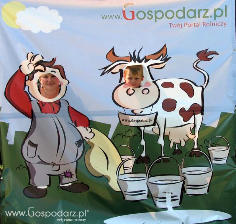 Gospodarz i Krówka znajdź swoje zdjęcie z Zielonego Agro Show 