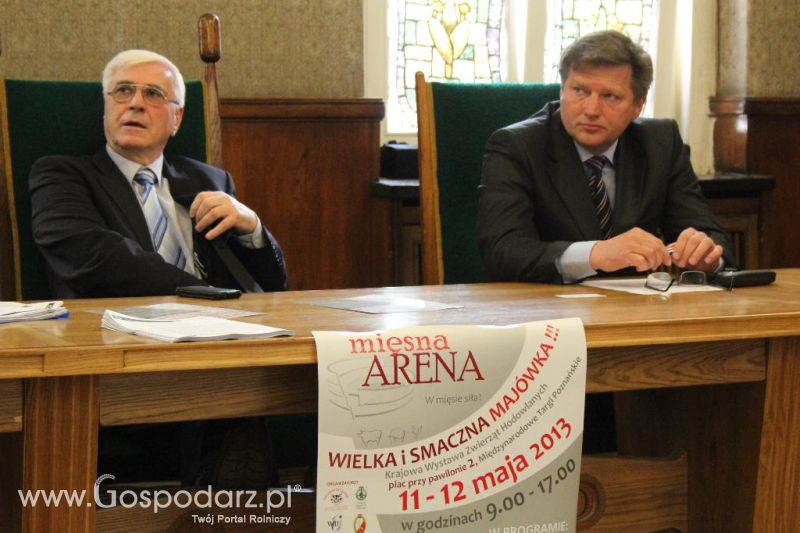 Konferencja prasowa Mięsna Arena 2013