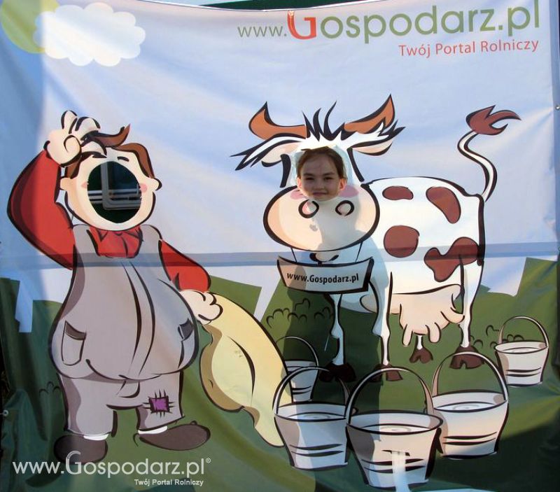 Gospodarz i Krówka znajdź swoje zdjęcie z Zielonego Agro Show 