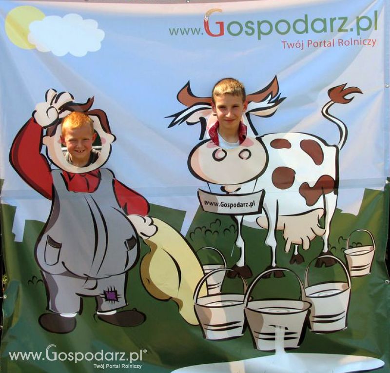 Gospodarz i Krówka znajdź swoje zdjęcie z Zielonego Agro Show 