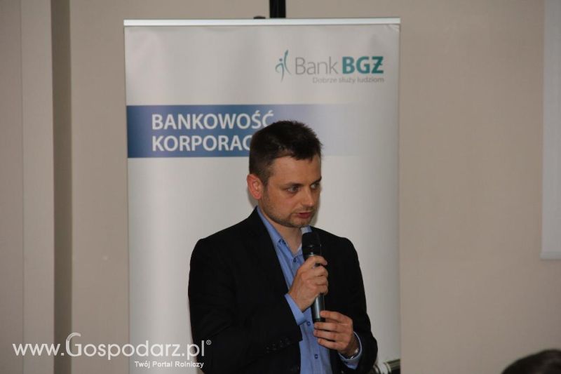 Maciej Majewski z Biura Innowacji Agro Banku BGŻ