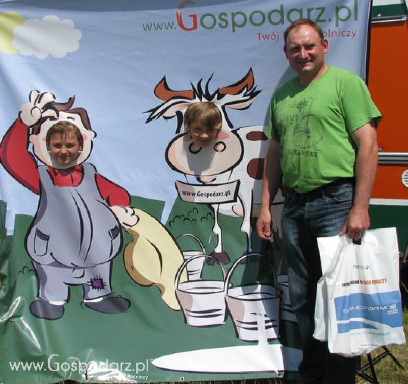 Gospodarz i Krówka znajdź swoje zdjęcie z Polskich Zbóż 2011