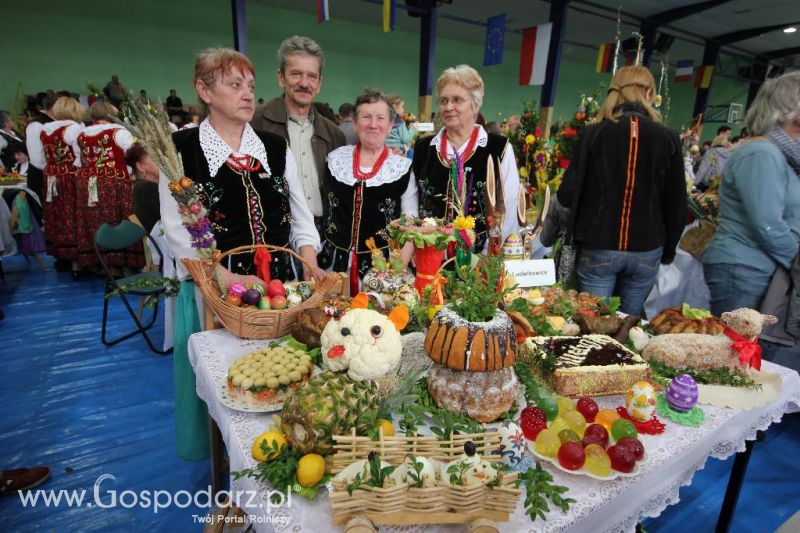 Prezentacja stołów - XVII Spotkania Tradycji Wielkanocnych Ziemi Kłodzkiej