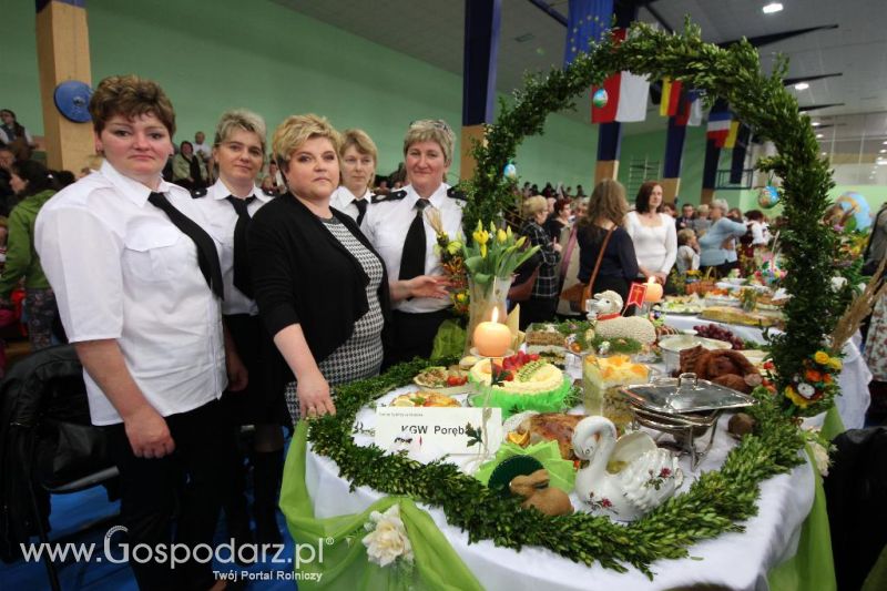Prezentacja stołów - XVII Spotkania Tradycji Wielkanocnych Ziemi Kłodzkiej