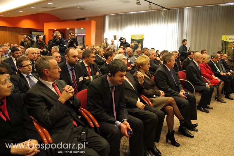 Wizyta Ministra Marka Sawickiego ministra rolnictwa i rozwoju wsi na AGROTECH Kielce