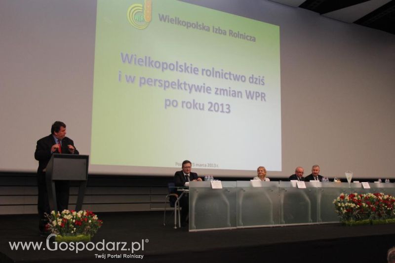 Debata Wielkopolskie rolnictwo dziś i w perspektywie zmian WPR po 2013 roku w Poznaniu