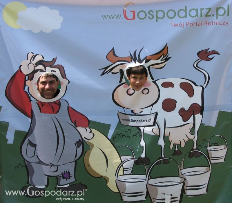 Gospodarz i Krówka znajdź swoje zdjęcie z Zielonego Agro Show 