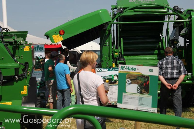 McHale Engineering Ltd. na Zielonym AGRO SHOW – POLSKIE ZBOŻA 2014 w Sielinku