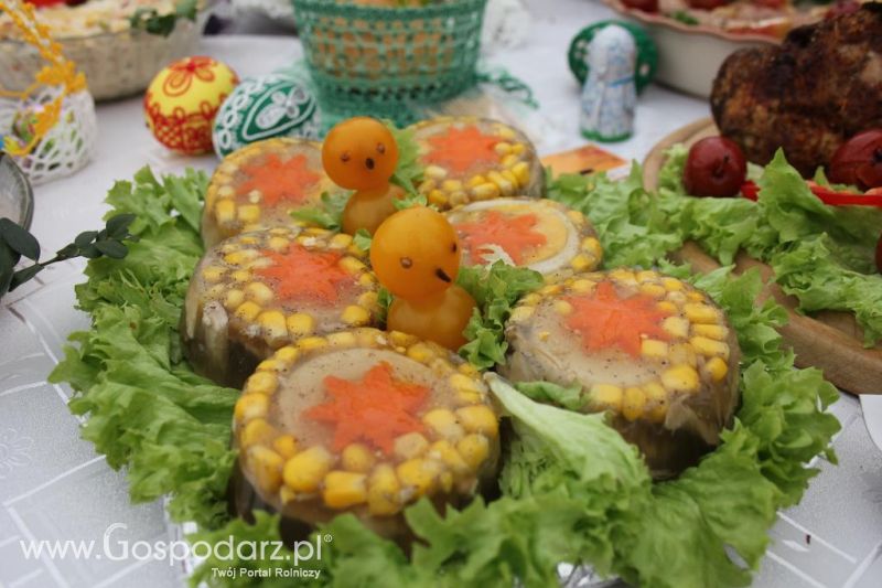 Stoły KGW - XVI Spotkania Tradycji Wielkanocnych Ziemi Kłodzkiej