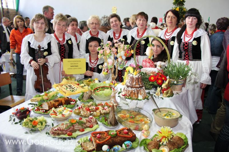 Stoły KGW - XV Spotkania Tradycji Wielkanocnych Ziemi Kłodzkiej