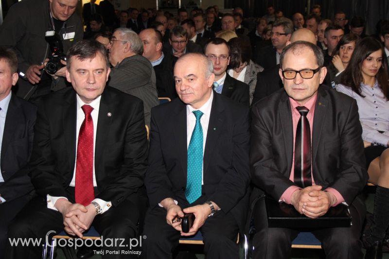 Gala wręczenia nagród na XIII Międzynarodowych Targach Ferma Bydła oraz XVI Międzynarodowych Targach Ferma Świń i Drobiu w Łodzi 2013