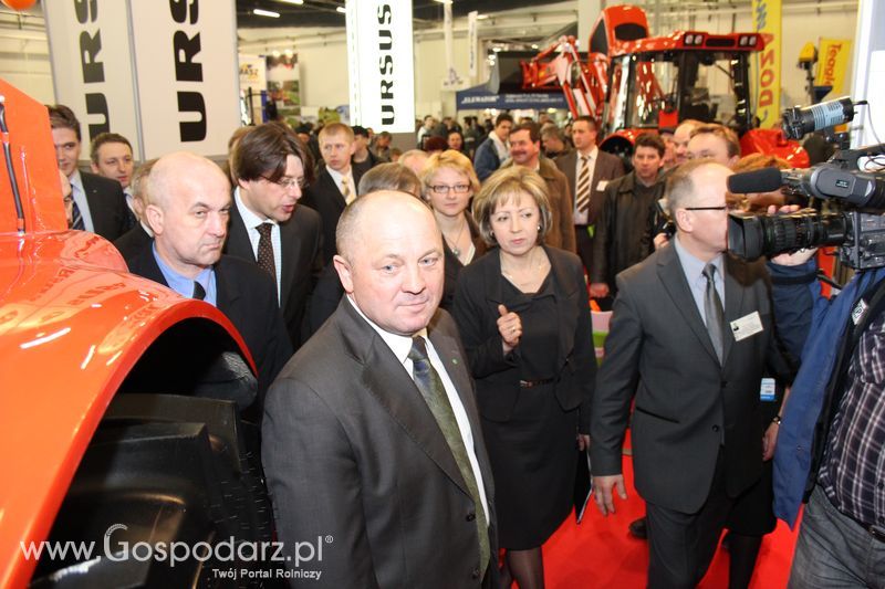 Wizyta Ministra Marka Sawickiego ministra rolnictwa i rozwoju wsi na AGROTECH Kielce