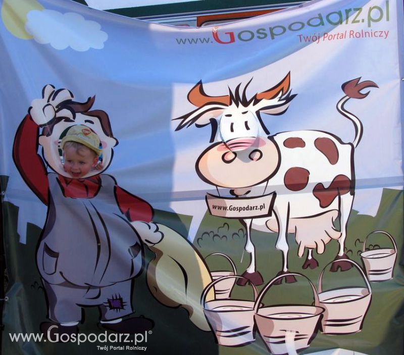 Gospodarz i Krówka znajdź swoje zdjęcie z Zielonego Agro Show 