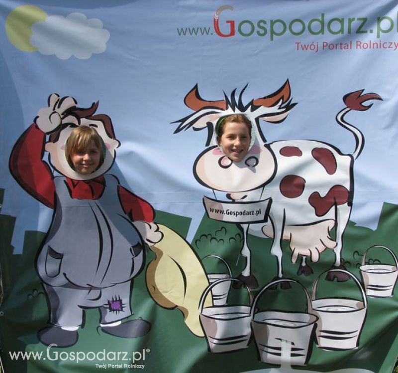 Gospodarz i Krówka znajdź swoje zdjęcie z Zielonego Agro Show 