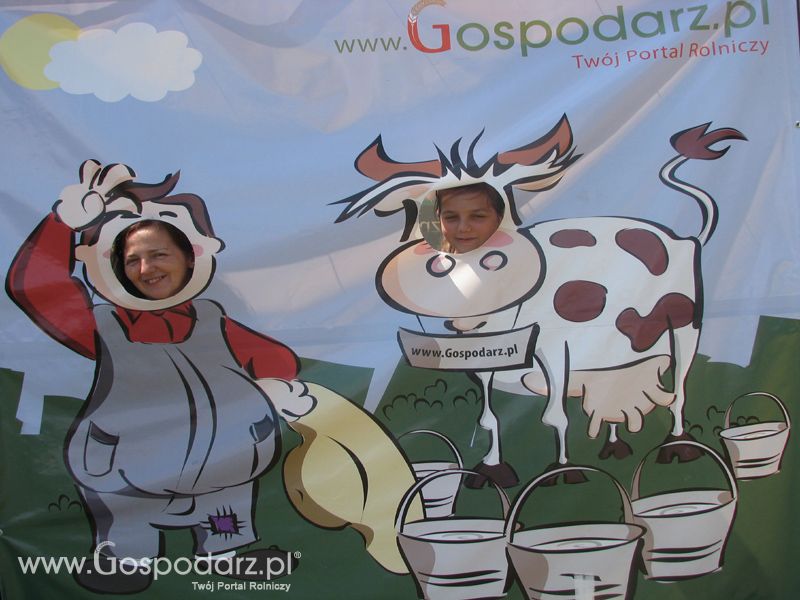 Gospodarz i Krówka znajdź swoje zdjęcie z targów Opolagra 2011