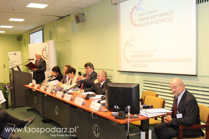 Polsko-Rosyjskie Forum MSP Branży Rolno-Spożywczej