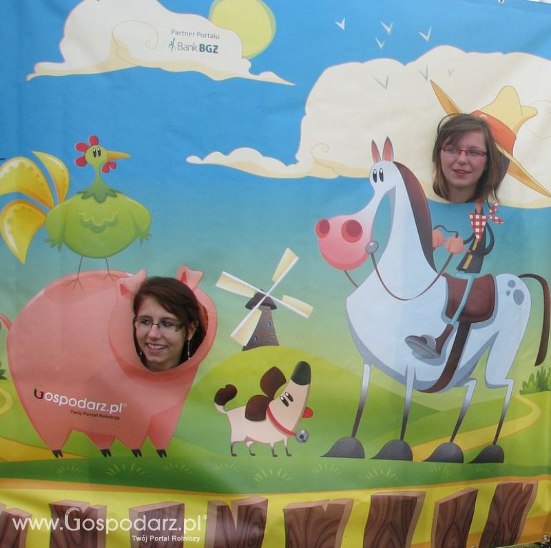 Zdjęcia ze świnką na Agro Show 2012 piątek