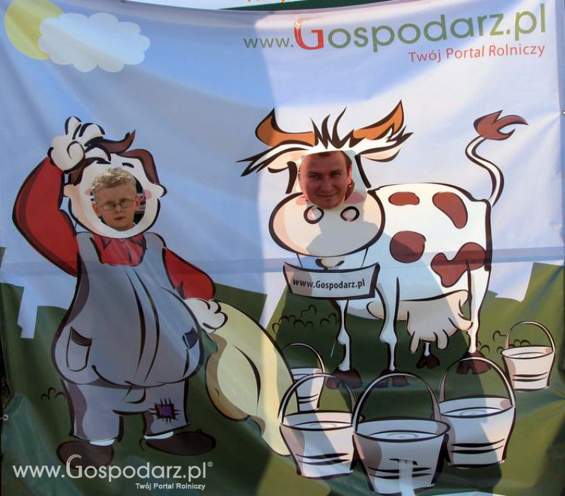 Gospodarz i Krówka znajdź swoje zdjęcie z Zielonego Agro Show 