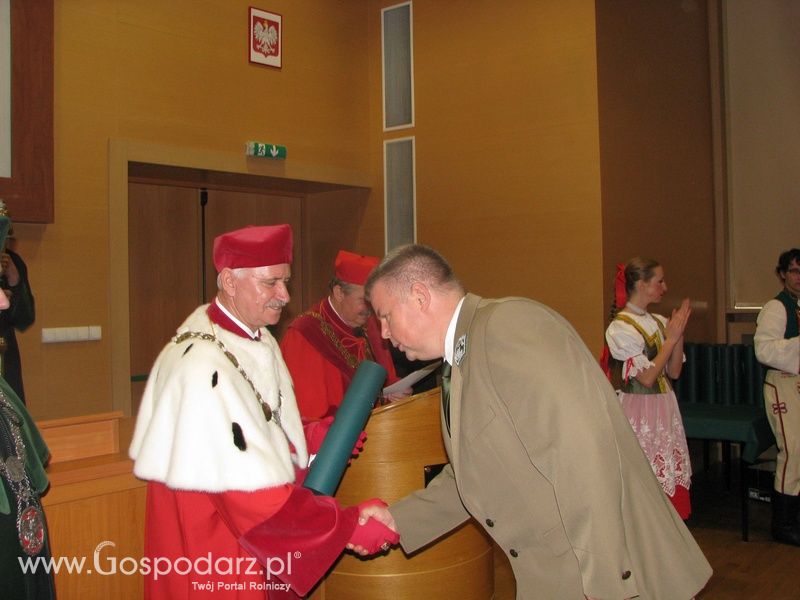 UP Poznań - Uroczystość wręczenia odznaczeń państwowych i uczelnianych oraz dyplomów doktora habilitowanego i promocji doktorskiej