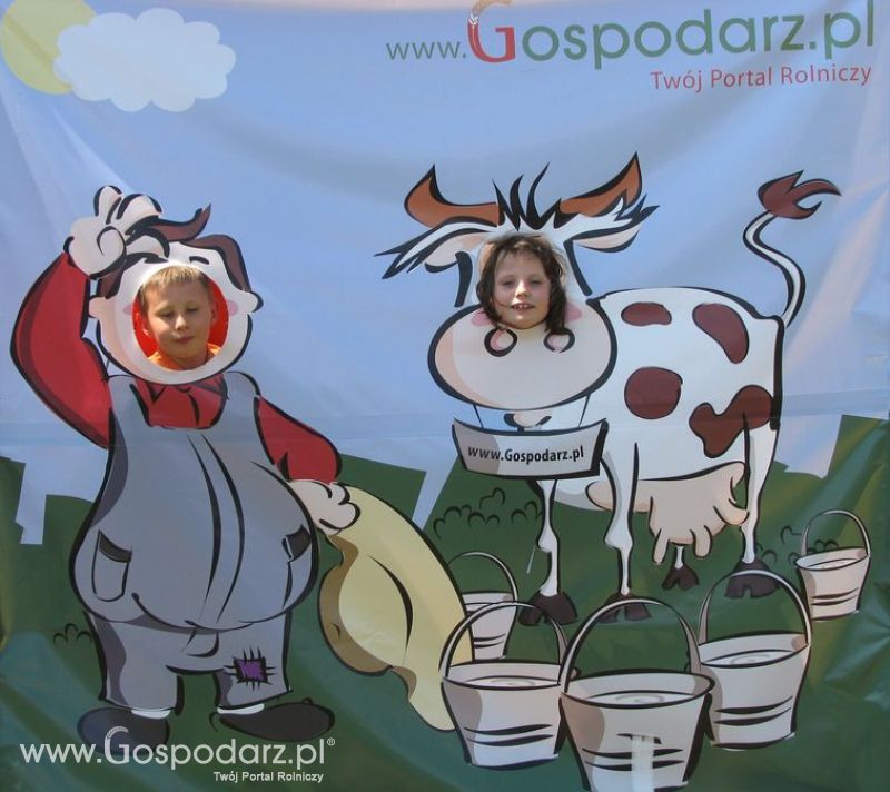 Gospodarz i Krówka znajdź swoje zdjęcie z Zielonego Agro Show 