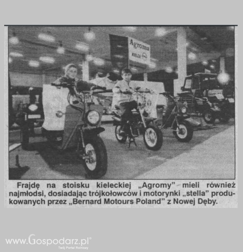 Agrotech 30 lat temu. Pierwsze targi odbyły się w listopadzie 1995!