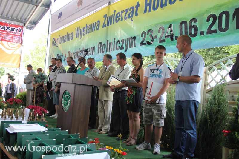 Nagrody - Szepietowo 2012 XIX Regionalna Wystawa Zwierząt Hodowlanych