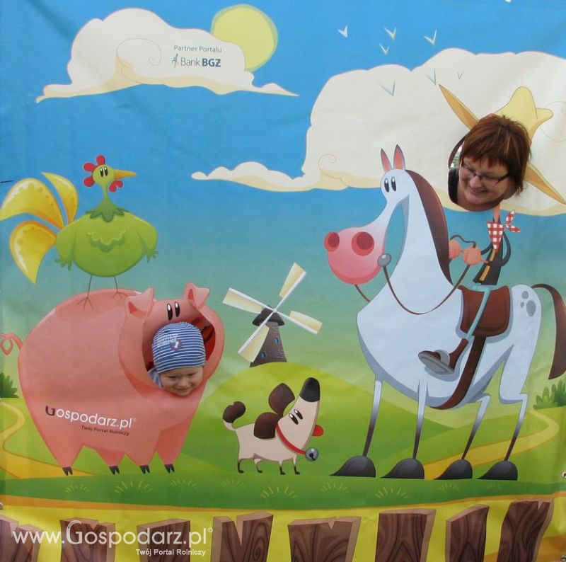 Zdjęcia ze świnką na Agro Show 2012 piątek