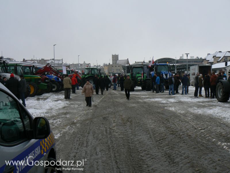 Protest rolniczy Środa Wlkp. 27.01.2015r.