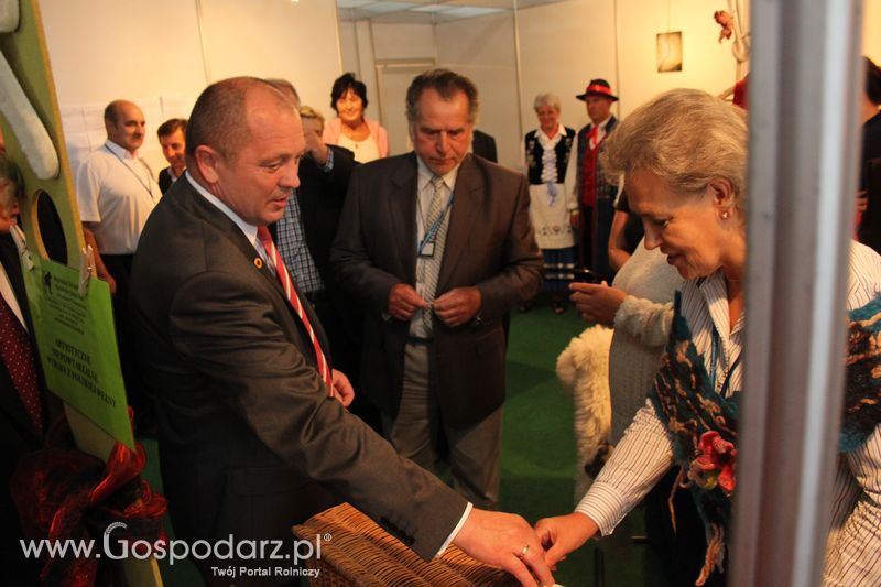 Spacer Ministra Sawickiego po terenie targów Polagra Food i KWZH