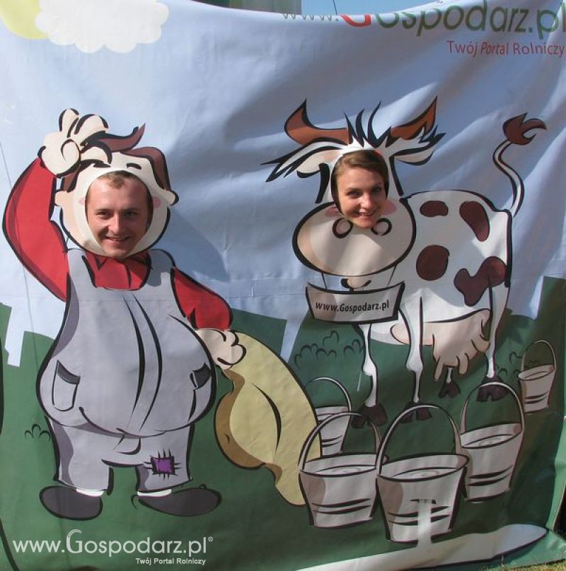 Agro Show 2011 Bednary Zdjęcie z krówką Sobota