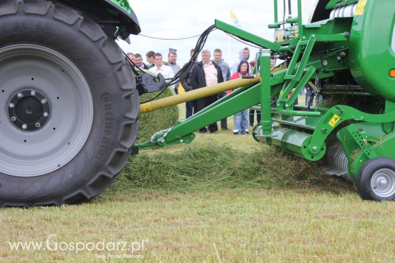 Pokazy maszyn Polskie Zboża Zielone Agro Show 2013