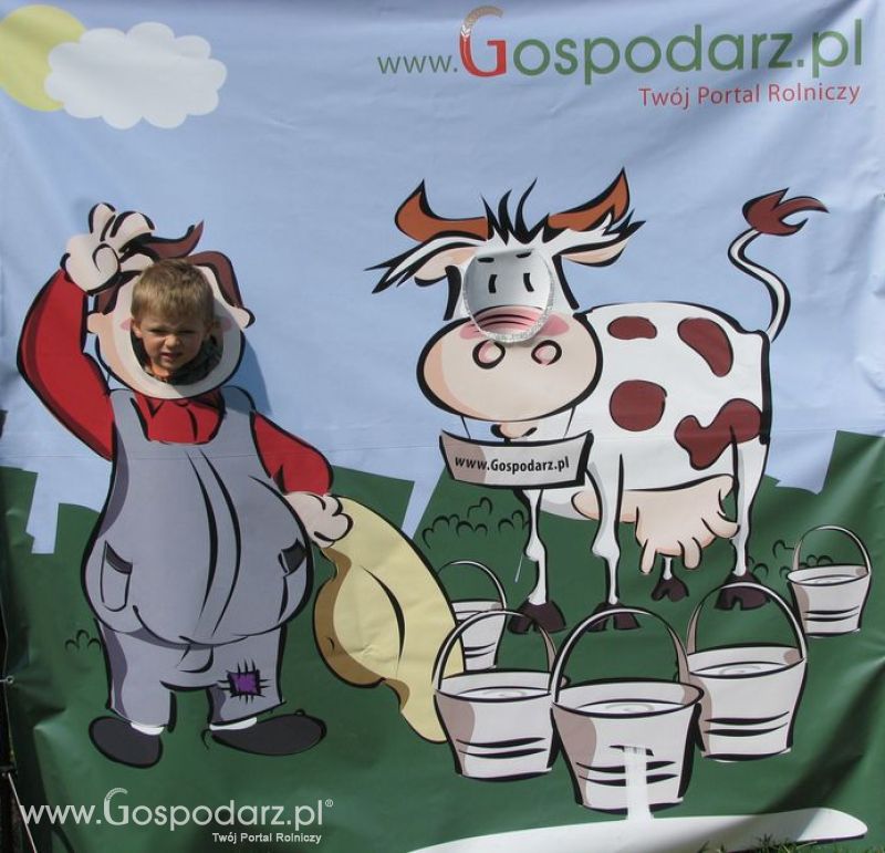 Gospodarz i Krówka znajdź swoje zdjęcie z Zielonego Agro Show 