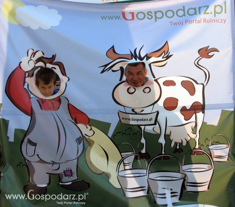 Gospodarz i Krówka znajdź swoje zdjęcie z Zielonego Agro Show 