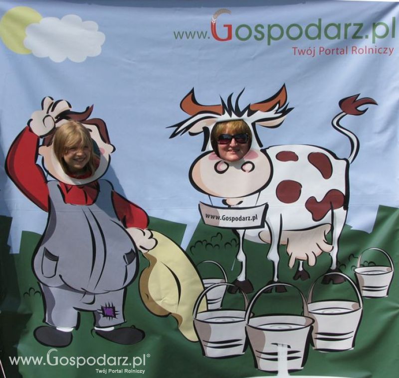 Gospodarz i Krówka znajdź swoje zdjęcie z Zielonego Agro Show 
