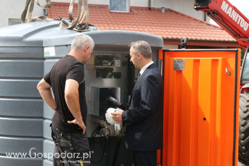 Wręczenie nagrody Zbiornik Gospodarza