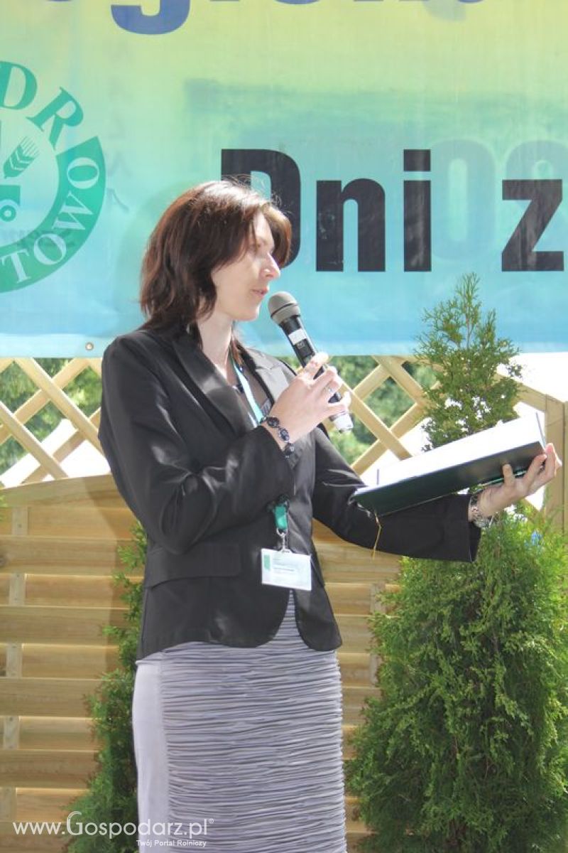 Wręczenie nagród na XVIII Regionalnej Wystawie Zwierząt Hodowlanych w Szepietowie