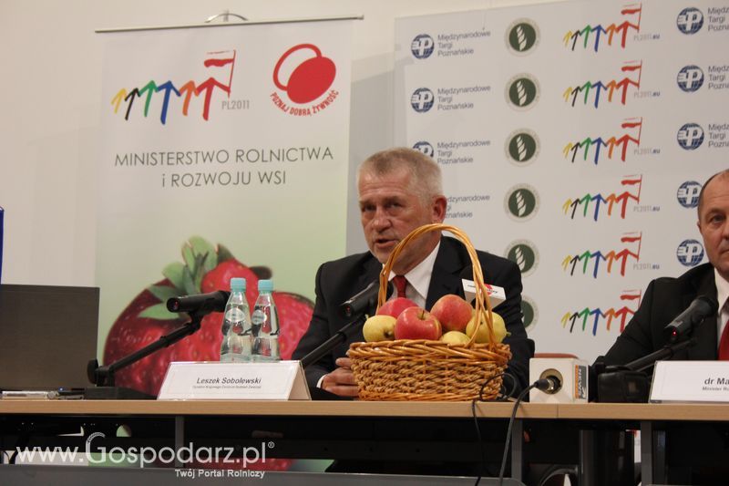 Konferencja prasowa Ministra Rolnictwa i Rozwoju Wsi i Prezesa Międzynarodowych Targów Poznańskich
