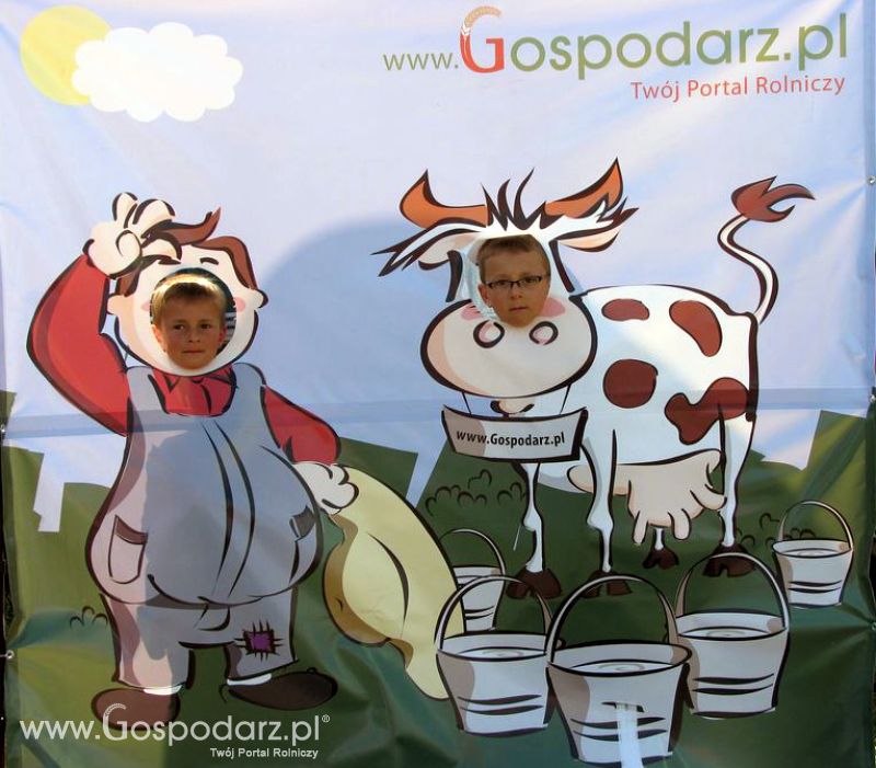 Gospodarz i Krówka znajdź swoje zdjęcie z Zielonego Agro Show 