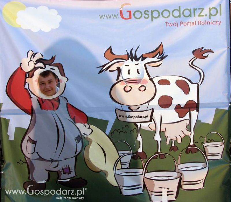 Gospodarz i Krówka znajdź swoje zdjęcie z Zielonego Agro Show 