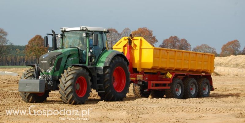 Pokazy sprzętu budowlanego firmy METALTECH