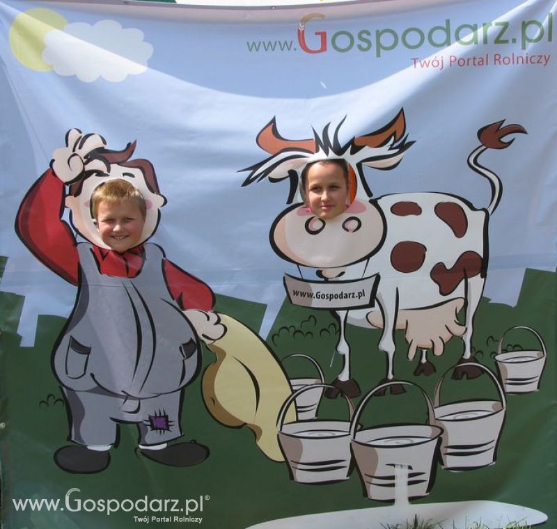 Gospodarz i Krówka znajdź swoje zdjęcie z Zielonego Agro Show 