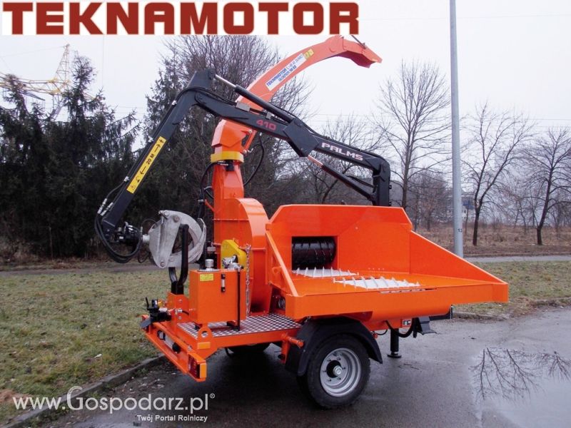 Ciągnikowy rębak bębnowy Skorpion 500 RB - TEKNAMOTOR