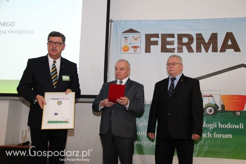 Gala wręczenia nagród - Targi FERMA 2015