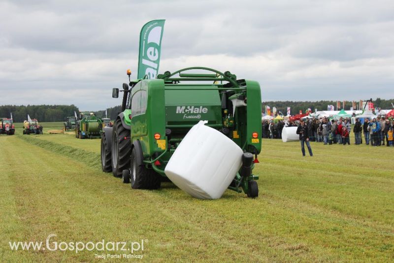 Pokazy maszyn Polskie Zboża Zielone Agro Show 2013