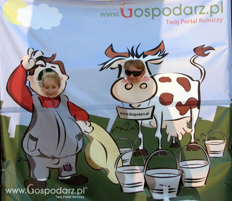 Gospodarz i Krówka znajdź swoje zdjęcie z Zielonego Agro Show 