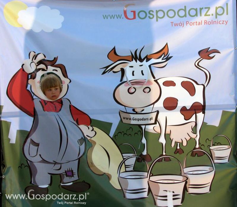 Gospodarz i Krówka znajdź swoje zdjęcie z Zielonego Agro Show 