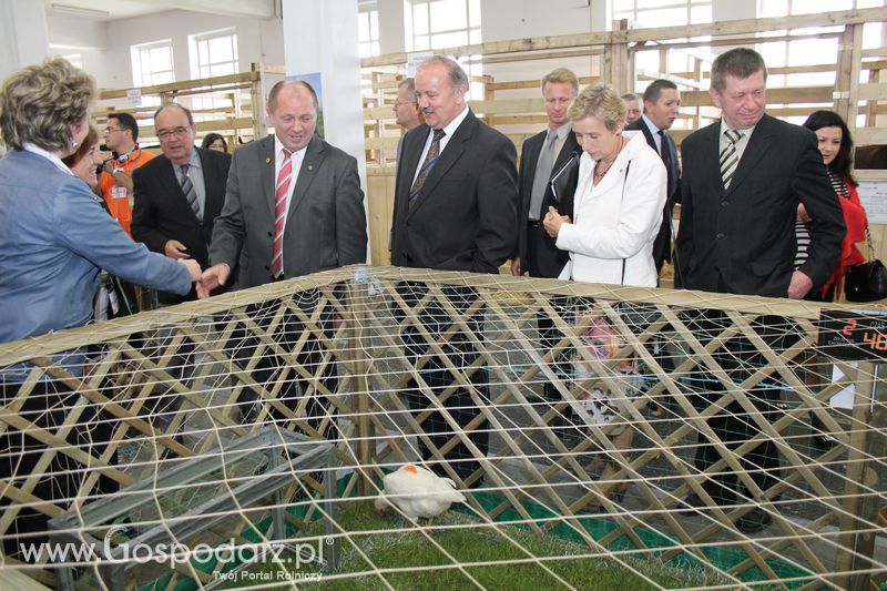 Spacer Ministra Sawickiego po terenie targów Polagra Food i KWZH