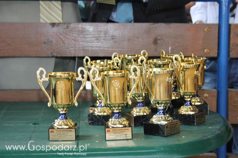 Młody hodowca na XVIII Regionalnej Wystawie Zwierząt Hodowlanych w Szepietowie